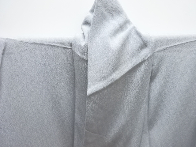  廣瀬雄望作　網目模様単衣小紋着物